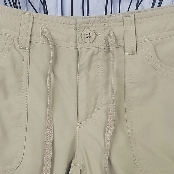 THE NORTH FACE Women's Khaki Nylon Adjustable Pants Size‎ 6 - Picture 2 of 13